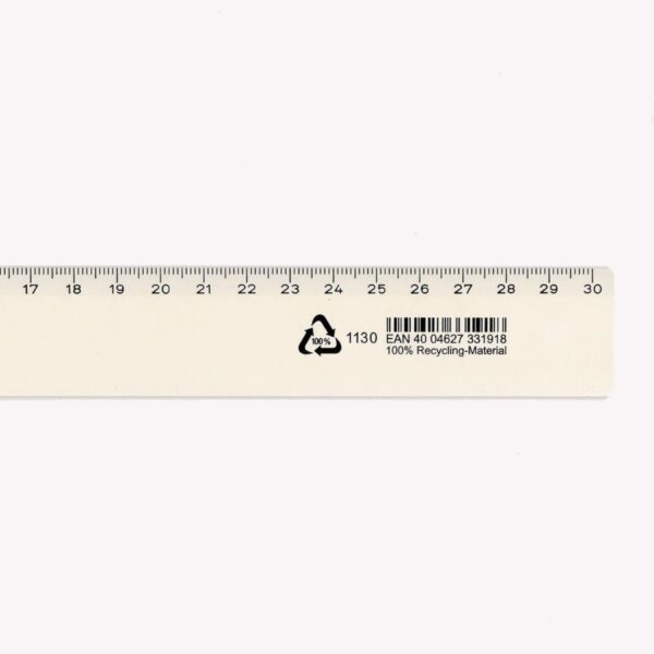 Möbius & Ruppert (M+R) 100% Recycled Ruler – 30cm, Eco-Friendly, Durable Plastic 2 Möbius & Ruppert (M+R) 100% Recycled Ruler – 30cm, Eco-Friendly, Durable Plastic