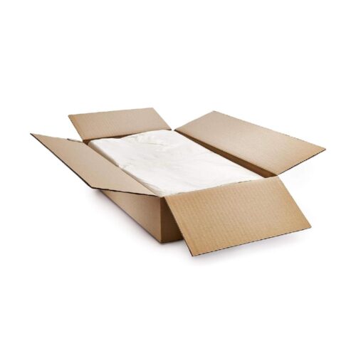 Clear Compactor Sacks (5 Pack) – 50x8x120cm (20x3x47″) – 150 Gauge, 37.5 Microns, 140L Waste Bin Liner