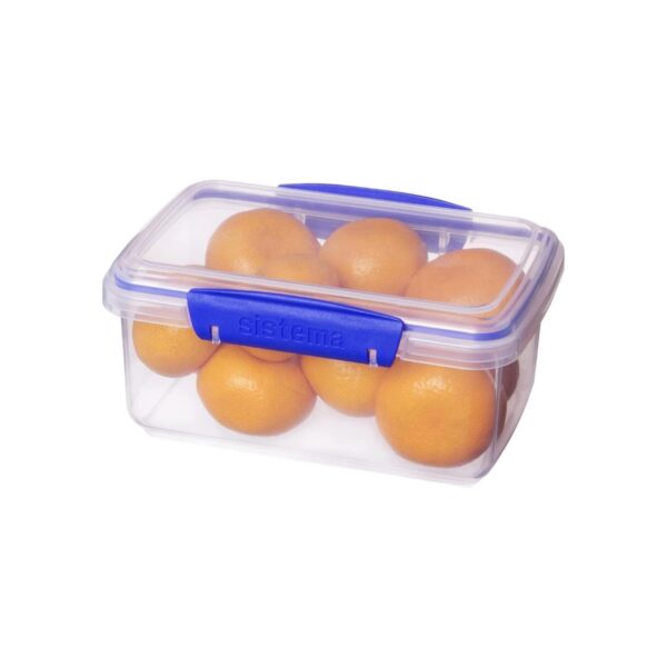 Sistema Klip It 1L Food Storage Container - BPA-Free, Airtight, and Stackable Design 3 Sistema Klip It 1L Food Storage Container – BPA-Free, Airtight, and Stackable Design