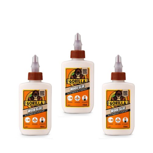 Gorilla Wood Glue 118ml – Strong Water-Resistant Adhesive for Wood Bonding 9 Gorilla Wood Glue 118ml – Strong Water-Resistant Adhesive for Wood Bonding