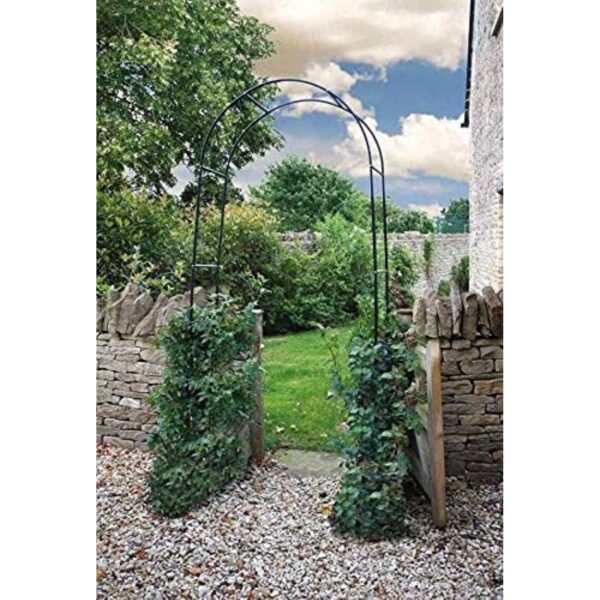Garden Arch – Stylish Trellis for Garden Pathways and Entrances – Great for Supporting Climbing Plants and Flowers 3 Garden Arch – Stylish Trellis for Garden Pathways and Entrances – Great for Supporting Climbing Plants and Flowers