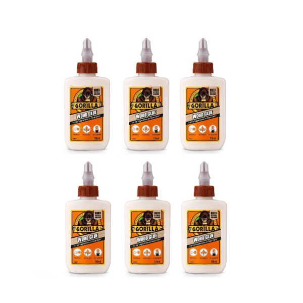 Gorilla Wood Glue 118ml – Strong Water-Resistant Adhesive for Wood Bonding 4 Gorilla Wood Glue 118ml – Strong Water-Resistant Adhesive for Wood Bonding