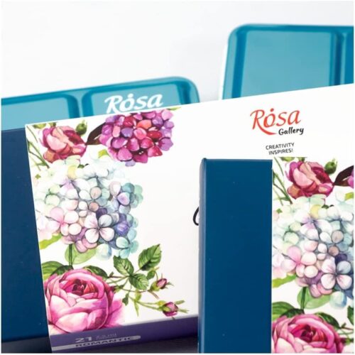 Rosa Gallery Romantic Watercolour Set – 21 x 2.5ml Full Pans | Artist Paint Tin for Soft & Expressive Artwork 11 Rosa Gallery Romantic Watercolour Set – 21 x 2.5ml Full Pans | Artist Paint Tin for Soft & Expressive Artwork