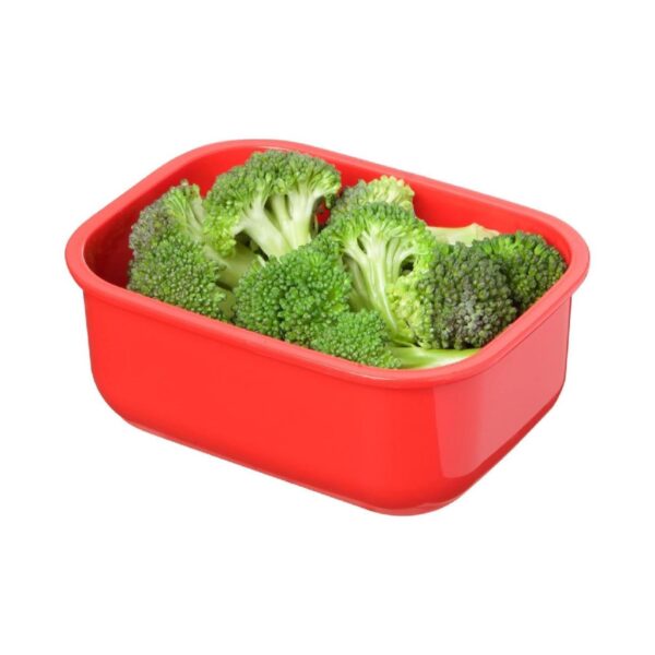 Sistema Rectangular Lunch Box - 525ml | BPA-Free - Microwave & Dishwasher Safe, Perfect for Snacks & Meals 4 Sistema Rectangular Lunch Box – 525ml | BPA-Free – Microwave & Dishwasher Safe, Perfect for Snacks & Meals