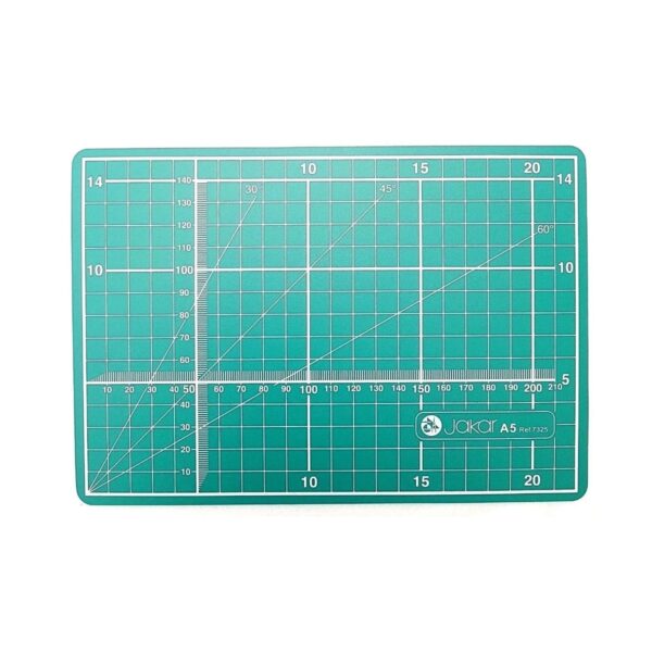akar A5 Cutting Mat & Circle Cutter Set – Includes Spare Blades for Accurate Craft Cutting