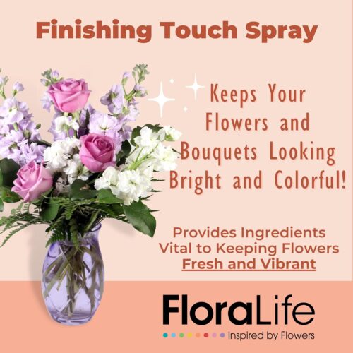 FloraLife Flawless Finishing Touch 240ml Spray – Enhance the Look of Your Flowers with a Glossy Finish 9 FloraLife Flawless Finishing Touch 240ml Spray – Enhance the Look of Your Flowers with a Glossy Finish