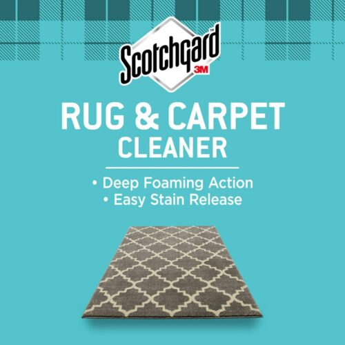Scotchgard Fabric & Carpet Cleaner Protector 396g Spray – Stain Removal and Long-Lasting Fabric Protection