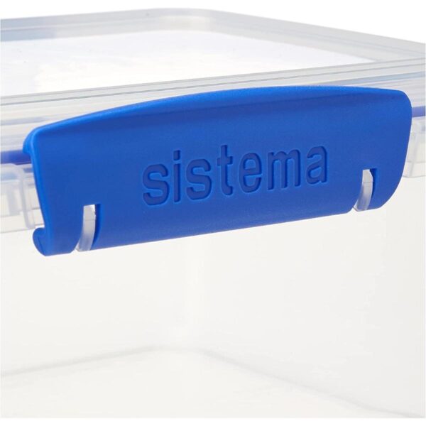 Sistema Klip It 1L Food Storage Container - BPA-Free, Airtight, and Stackable Design 5 Sistema Klip It 1L Food Storage Container – BPA-Free, Airtight, and Stackable Design