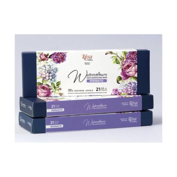 Rosa Gallery Romantic Watercolour Set – 21 x 2.5ml Full Pans | Artist Paint Tin for Soft & Expressive Artwork 5 Rosa Gallery Romantic Watercolour Set – 21 x 2.5ml Full Pans | Artist Paint Tin for Soft & Expressive Artwork