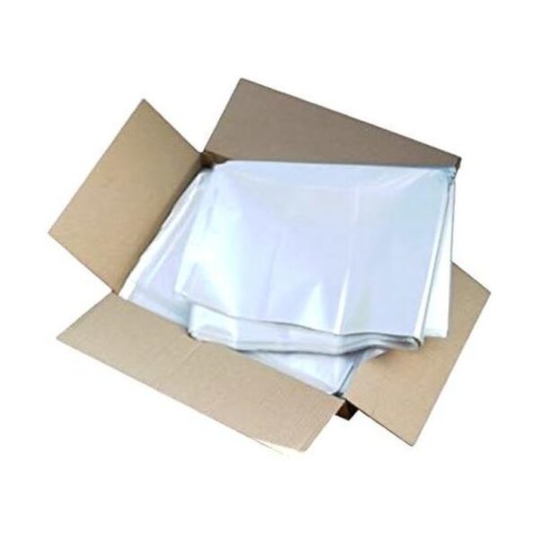 Clear Compactor Sacks (5 Pack) – 50x8x120cm (20x3x47″) – 150 Gauge, 37.5 Microns, 140L Waste Bin Liner