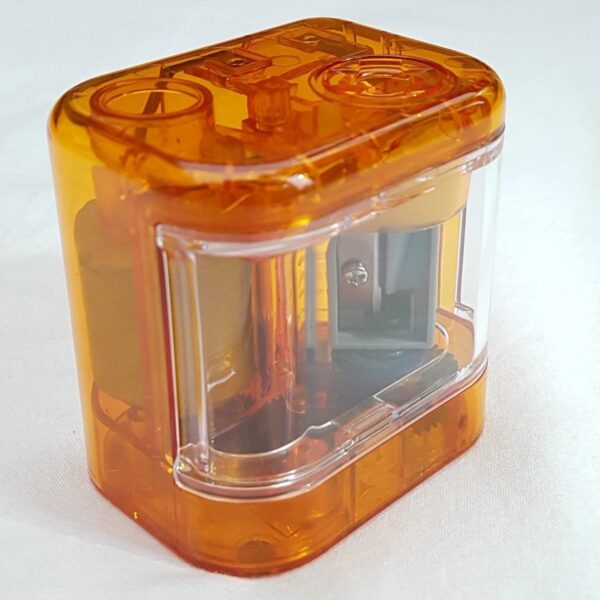 Jakar Mini Battery Operated Pencil Sharpener (Single Hole) Assorted Colours (5157) - Compact & Portable for School or Office 5 Jakar Mini Battery Operated Pencil Sharpener (Single Hole) Assorted Colours (5157) – Compact & Portable for School or Office