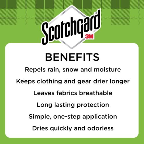 Scotchgard Heavy Duty Water Shield 400ml – Repels Rain, Snow & Moisture on Outerwear, Tents, Backpacks, Canvas & More 14 Scotchgard Heavy Duty Water Shield 400ml – Repels Rain, Snow & Moisture on Outerwear, Tents, Backpacks, Canvas & More