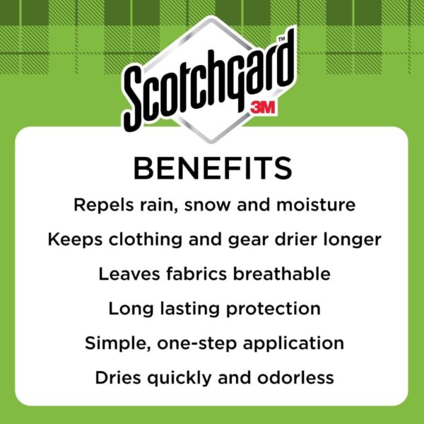 Scotchgard Heavy Duty Water Shield 400ml – Repels Rain, Snow & Moisture on Outerwear, Tents, Backpacks, Canvas & More 6 Scotchgard Heavy Duty Water Shield 400ml – Repels Rain, Snow & Moisture on Outerwear, Tents, Backpacks, Canvas & More