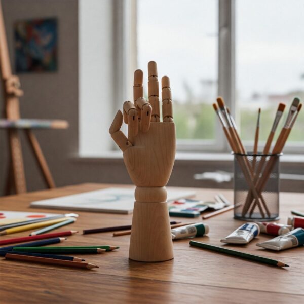 Jakar Wooden Hand, Small, Male, Right – 8”, Individually Boxed