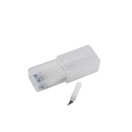 Jakar Spare Blades Pack – 5 Blades for Swivel Knife & (7378) Craft Knife Set, Blister Card (7320)