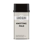 Liberon Knotting Pale 250ml Tin – Stabilises Resinous Wood Before Painting or Varnishing