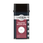 Liberon Palette Wood Dye Water-Based White 250ml Tin – Enhance Natural Grain with Subtle Tint