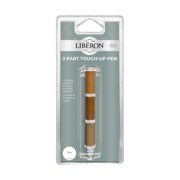 ​Liberon 3 Part Touch-Up Pen Pine Shades – Quick & Easy Wood Scratch Repair​