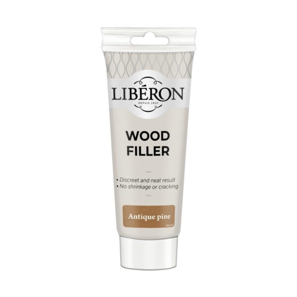 LIB-WDF-4572.jpg Liberon Wood Filler Antique Pine 150g Tube – Quick & Easy Wood Repair