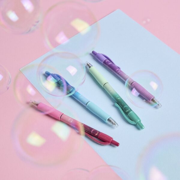 Pilot G-2 Bubble Edition 1 Green Barrel Pen - 0.7mm Blue Medium Ink for Smooth Writing 4 Pilot G-2 Bubble Edition 1 Pink Barrel Pen – 0.7mm Blue Medium Ink for Smooth Writing