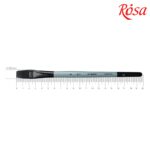 Rosa Gallery Synthetic Flat Stream 134/ No.8 Brush – Precision Flat Brush for Artists