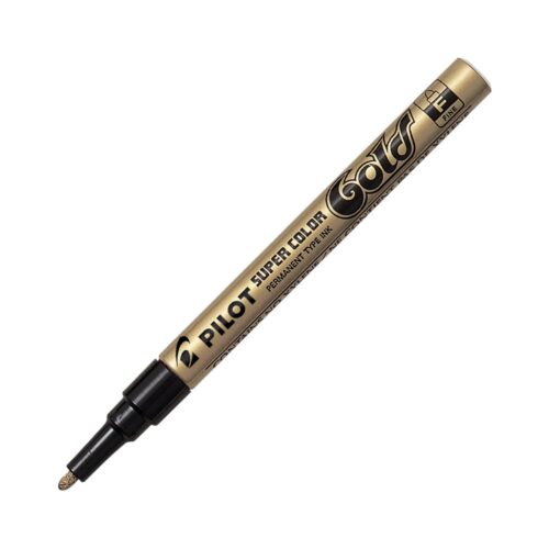 Pilot 12 Super Color Marker - Fine Gold Permanent Ink - Precise Marking and Crafting 7 Pilot 1 Super Color Marker – Fine Gold Permanent Ink – Precise Marking and Crafting