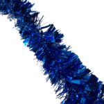 Chunky Blue Tinsel Garland – Perfect for Christmas & Party Decorations