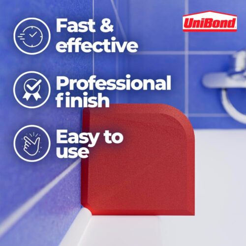 UniBond Sealant Finishing Tool – Silicone Smoother with Multiple Angles for Professional Wall & Floor Sealant Finishing