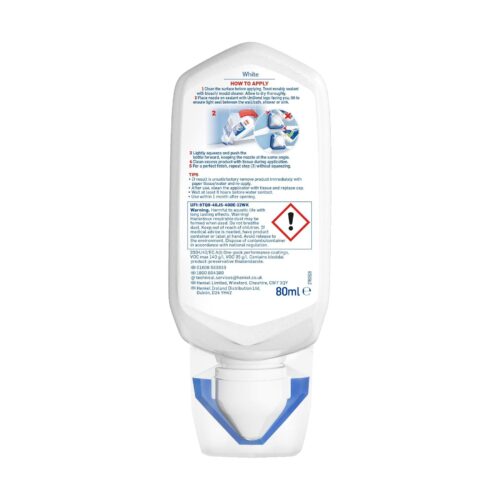 UniBond Re-New Silicone Sealant – 100ml Grey Mould-Resistant Seal for Kitchen & Bathroom 6 UniBond Re-New Silicone Sealant – 100ml Grey Mould-Resistant Seal for Kitchen & Bathroom