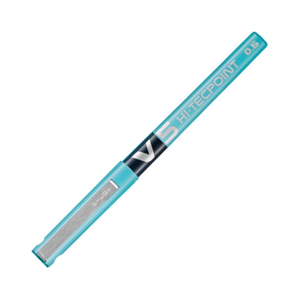 V5-LT-BLU.jpg Pilot V5 1 Light Blue Hi-Tecpoint 0.5mm Pen – Medium Needle Point for Accurate, Smooth Writing