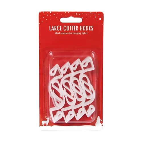 Gutter Light Hooks – Set of 16 for Easy Light Installation