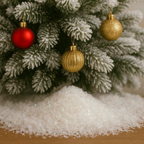 Artificial Confetti Snow Iridescent 50g – Perfect for Christmas, Holiday & Party Decorations 8 Artificial Confetti Snow Iridescent 50g – Perfect for Christmas, Holiday & Party Decorations
