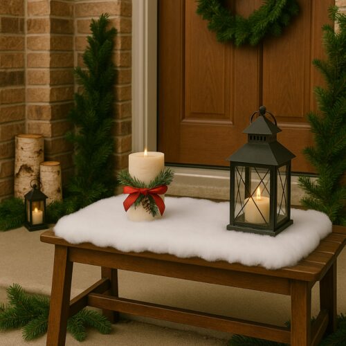 Snow Blanket - 240x90cm for Christmas and Party Decor 7 Snow Blanket – 50x80cm for Christmas and Party Decor