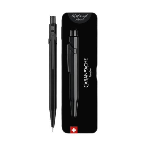 Caran d'Ache Fix Pencil 2mm Black Code Special Edition - Mechanical Pencil with Sharpener & Lead 7 Caran d’Ache Fix Pencil 2mm Black Code Special Edition – Mechanical Pencil with Sharpener & Lead