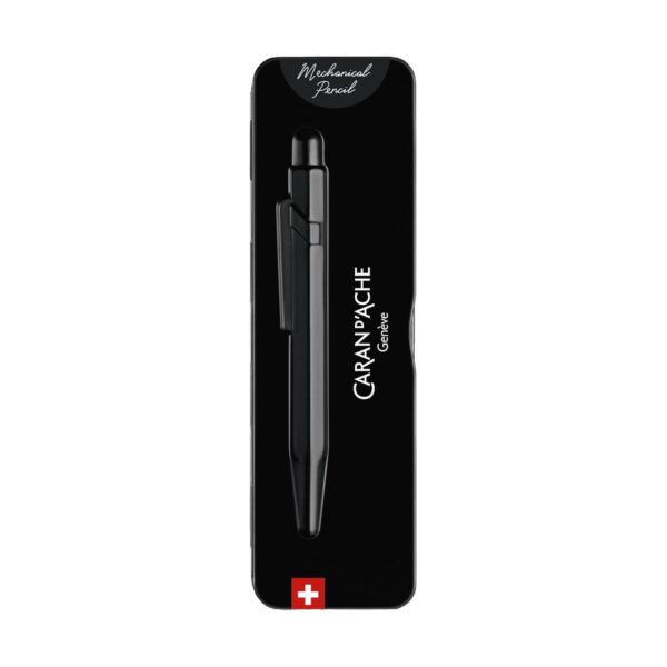 Caran d'Ache Fix Pencil 2mm Black Code Special Edition - Mechanical Pencil with Sharpener & Lead 2 Caran d’Ache Fix Pencil 2mm Black Code Special Edition – Mechanical Pencil with Sharpener & Lead