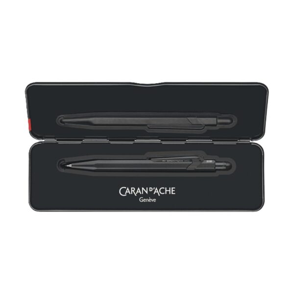 Caran d'Ache Fix Pencil 2mm Black Code Special Edition - Mechanical Pencil with Sharpener & Lead 3 Caran d’Ache Fix Pencil 2mm Black Code Special Edition – Mechanical Pencil with Sharpener & Lead