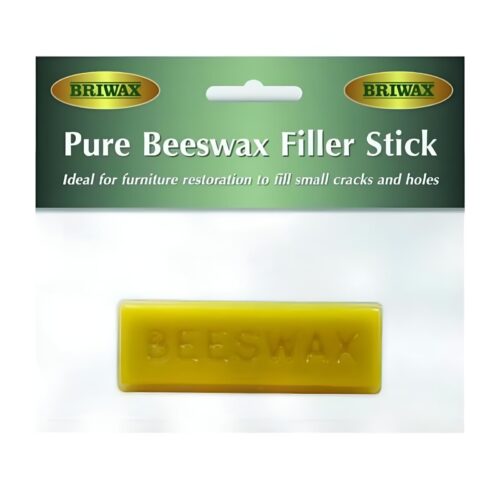 Briwax Pure Beeswax Stick (30g) – Natural Wax for Wood Protection & Polishing in a Bag