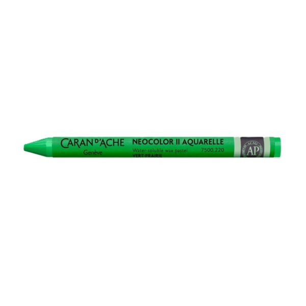 7500_220 Caran d’Ache Neocolor II 230 Yellow Green – Water-Soluble Wax Pastel