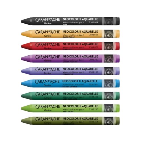 Caran d'Ache Neocolor II Watercolour Crayons – Choose Any Colour from 84 Artists’ Shades