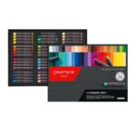 Caran d’Ache Neoart 6901 Artist Wax Oil Pastels – 48 Assorted Colours in Cardboard Box