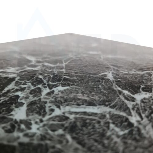 Tiletastic Dark Marble Effect Adhesive Vinyl Floor Tiles – 30.5cm × 30.5cm Glossy Marble Look 9 Tiletastic Dark Marble Effect Adhesive Vinyl Floor Tiles – 30.5cm × 30.5cm Glossy Marble Look