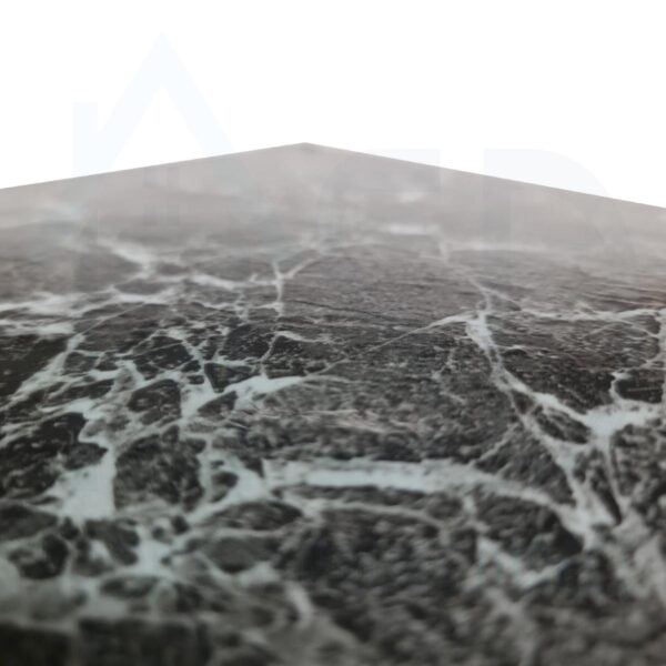 Tiletastic Dark Marble Effect Adhesive Vinyl Floor Tiles – 30.5cm × 30.5cm Glossy Marble Look 2 Tiletastic Dark Marble Effect Adhesive Vinyl Floor Tiles – 30.5cm × 30.5cm Glossy Marble Look