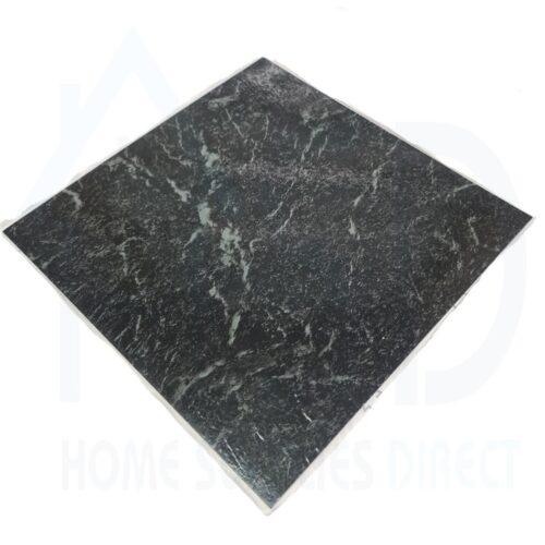 Tiletastic Black Slate Stone Effect Adhesive Vinyl Floor Tiles - 30.5cm x 30.5cm x 0.9cm 4 Tiletastic Black Slate Stone Effect Adhesive Vinyl Floor Tiles – 30.5cm x 30.5cm x 0.9cm