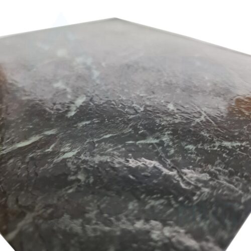 Tiletastic Black Slate Stone Effect Adhesive Vinyl Floor Tiles - 30.5cm x 30.5cm x 0.9cm 6 Tiletastic Black Slate Stone Effect Adhesive Vinyl Floor Tiles – 30.5cm x 30.5cm x 0.9cm