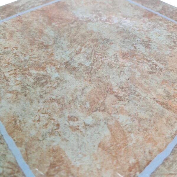 Tiletastic Light Sand Stone Mosaic Stone Effect Adhesive Vinyl Floor Tiles 30.5cm x 30.5cm x 0.9cm 3 Tiletastic Light Sand Stone Mosaic Stone Effect Adhesive Vinyl Floor Tiles 30.5cm x 30.5cm x 0.9cm