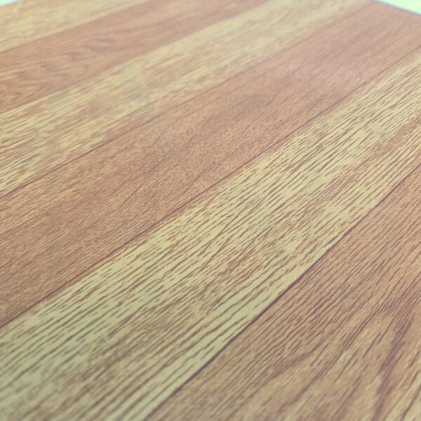 Tiletastic Wood Dark Effect Adhesive Vinyl Floor Tiles – 30.5cm x 30.5cm x 0.9cm