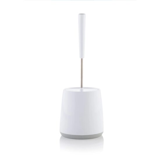 Minky Toilet Brush and Holder – Flexible Head for Easy Cleaning & Hygiene