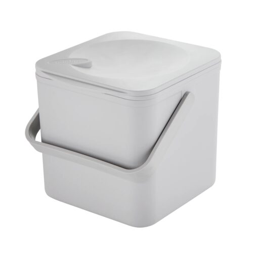 Minky Food Caddy 3.5L – Grey, Eco-Friendly 100% Recycled Kitchen Waste, Peg & Craft Organizer 7 Minky Food Caddy 3.5L – Grey, Eco-Friendly 100% Recycled Kitchen Waste, Peg & Craft Organizer