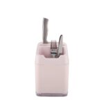 Minky Utensil Caddy – Dusty Pink, Stylish & Compact Kitchen Organiser