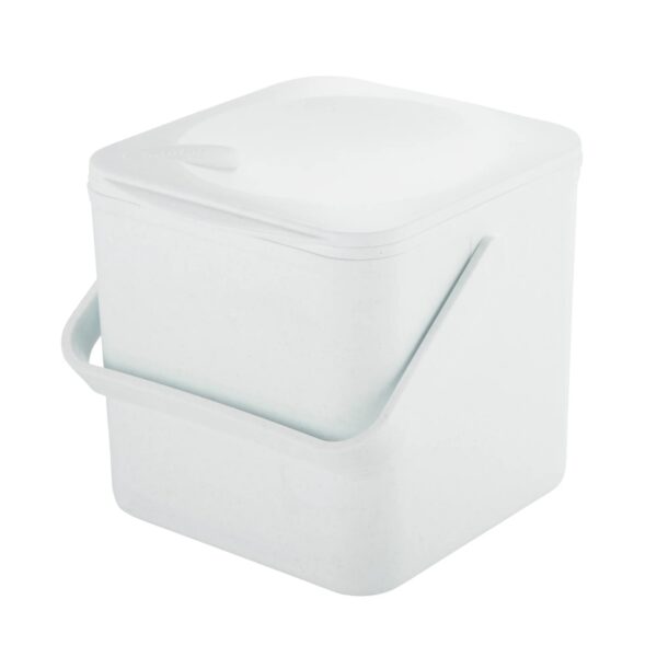 Minky Food Caddy 3.5L – Speckled White, Eco-Friendly 100% Recycled Kitchen Waste, Peg & Craft Organizer 2 Minky Food Caddy 3.5L – Speckled White, Eco-Friendly 100% Recycled Kitchen Waste, Peg & Craft Organizer